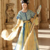 New-Women-Tang-Dynasty-Hanfu-Qiyao-Ruqun-Spring-Classical-Dress-2 New Women Tang Dynasty Hanfu Qiyao Ruqun Spring Classical Dress