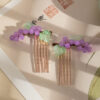 Women-Hanfu-Hair-Clip-Simple-Purple-Grape-Hair-Accessory-1 Women Hanfu Hair Clip Simple Purple Grape Hair Accessory