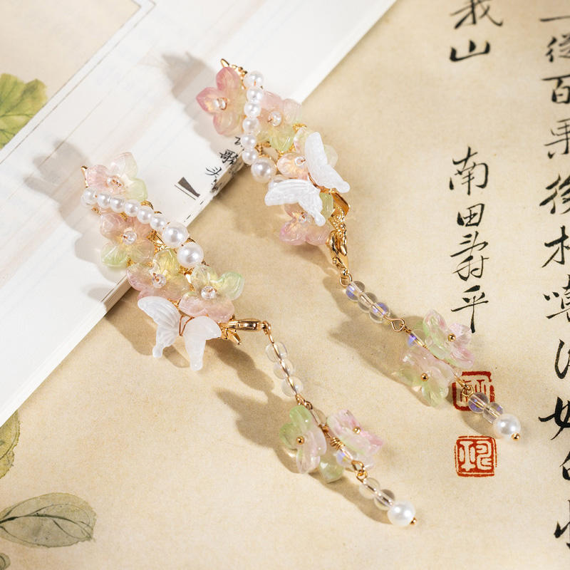 Classic-style-Women-Hair-Clips-Hanfu-inspired-Tassel-Hair-Accessories-Cute-Butterfly-and-Flower-Clips-1 Classic-style Women Hair Clips Hanfu-inspired Tassel Hair Accessories Cute Butterfly and Flower Clips Graceful Butterfly