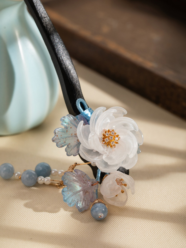 Hanfu Plum Blossom Wooden Hairpin for Women Ancient-Style Qipao Hair Accessory