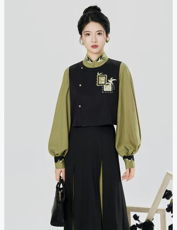 New Chinese-style Women Attire Ming Dynasty-inspired Modernized Hanfu