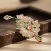 Traditional-Style-Forest-Themed-Hydrangea-Hair-Clip-for-Hanfu-1 Traditional-Style Forest-Themed Hydrangea Hair Clip for Hanfu