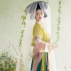Traditional-Tang-Dynasty-Hanfu-Set-Everyday-Spring-Women-Attire-3 Traditional Tang Dynasty Hanfu Set Everyday Spring Women Attire