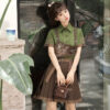 Women-Fashionable-Ming-Dynasty-Inspired-Hanfu-Forest-Themed-Spring-Set-1 Women Fashionable Ming Dynasty Inspired Hanfu Forest Themed Spring Set