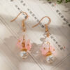 Women-Hanfu-Style-Osmanthus-Tassel-Earrings-Vintage-Accessories-1 Women Hanfu-Style Osmanthus Tassel Earrings Vintage Accessories