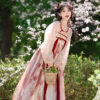 Women-Tang-Dynasty-Hanfu-Set-Qixiong-Style-Strawberry-Design-Fresh-Casual-2 Women Tang Dynasty Hanfu Set Qixiong Style Strawberry Design Fresh Casual