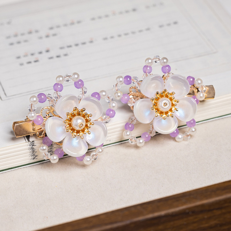 Classic-Children-Hanfu-Hair-Clip-Purple-Floral-Hair-Accessory-1 Classic Children Hanfu Hair Clip Purple Floral Hair Accessory