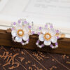 Classic-Children-Hanfu-Hair-Clip-Purple-Floral-Hair-Accessory-4 Classic Children Hanfu Hair Clip Purple Floral Hair Accessory