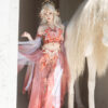 Dunhuang-style-Hanfu-Set-Western-Regions-inspired-Attire-Butterfly-themed-Clothing-2 Dunhuang-style Hanfu Set Western Regions-inspired Attire Butterfly-themed Clothing