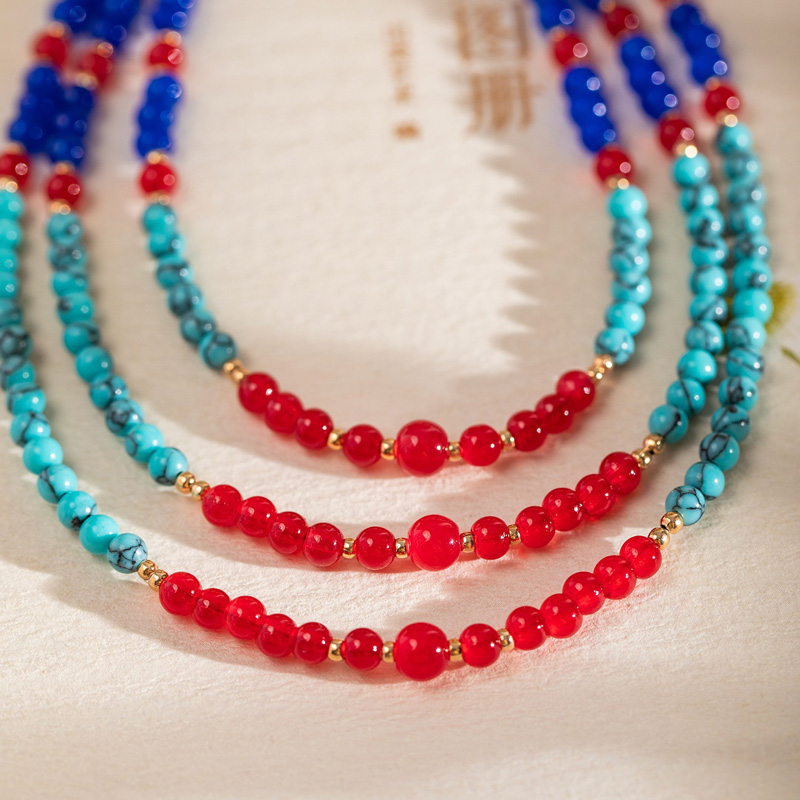 Hanfu-Multi-layered-Necklace-Warring-States-Style-Robe-Accessories-Vintage-Chinese-Style-Accessories-3 Hanfu Multi-layered Necklace Warring States-Style Robe Accessories Vintage Chinese-Style Accessories