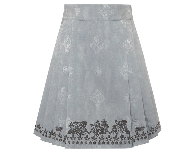 Modern Summer Women Casual Set Ming-Style Short Mamian Qun Set