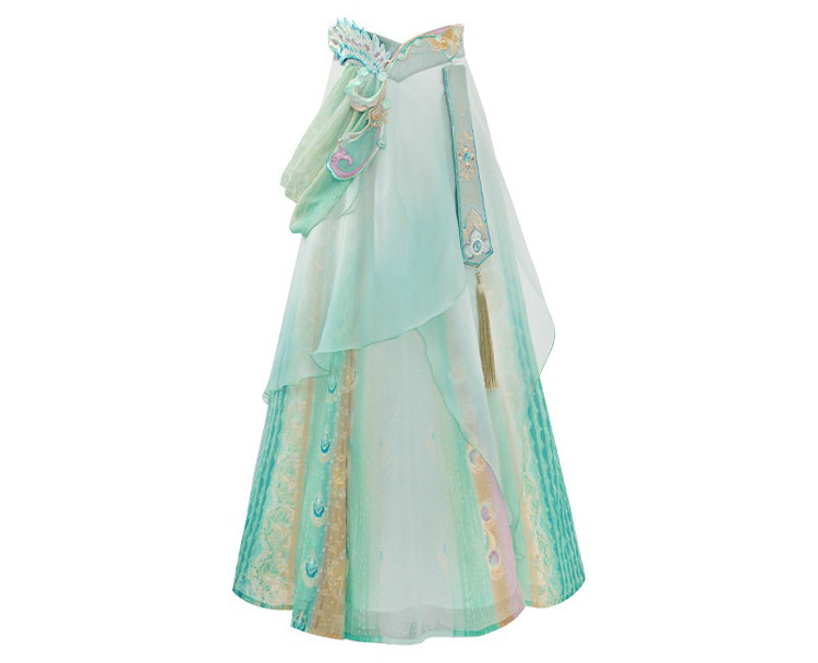 Summer Women Casual Tang Dynasty Hanfu Set Daji-Style Cosplay