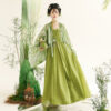 Summer-Women-Tang-Dynasty-Hanfu-Famensi-Style-Qixiong-Shanqun-2 Summer Women Tang Dynasty Hanfu Famensi Style Qixiong Shanqun