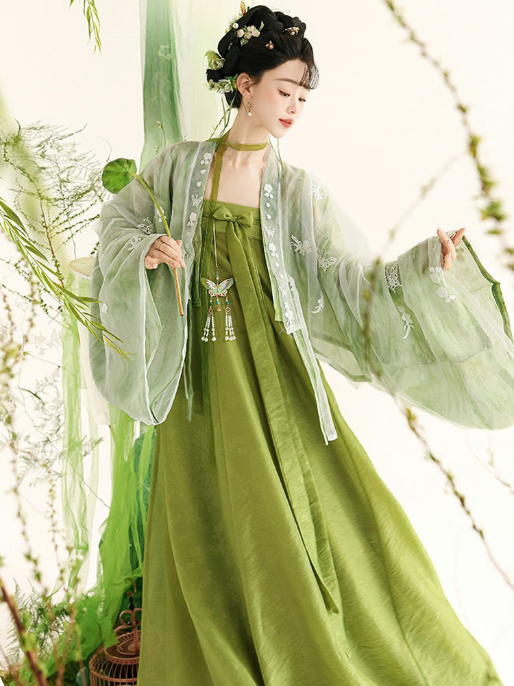 Summer Women Tang Dynasty Hanfu Famensi Style Qixiong Shanqun