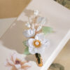 Women-Classic-Camellia-Hair-Clips-Cute-and-Fresh-Style-2 Women Classic Camellia Hair Clips Cute and Fresh Style