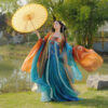 Women-Elegant-Tang-Dynasty-Hanfu-Set-Hezi-Qun-Summer-Set-3 Women Elegant Tang Dynasty Hanfu Set Hezi Qun Summer Set