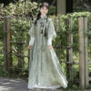 Women-Spring-Long-Fashionable-Hanfu-Dress-with-Swallow-Motifs-1 Women Spring Long Fashionable Hanfu Dress with Swallow Motifs