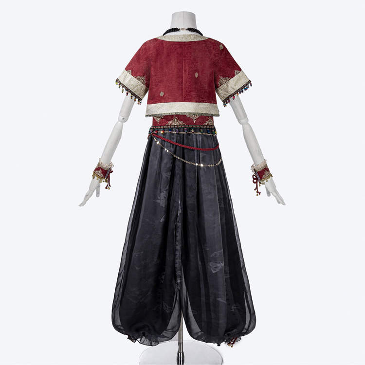 Dunhuang Hanfu for Women Unique Red Set with Han-Style Elements