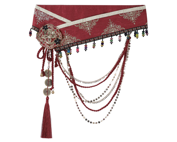 Dunhuang Hanfu for Women Unique Red Set with Han-Style Elements