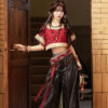 Dunhuang-Hanfu-for-Women-Unique-Red-Set-with-Han-Style-Elements-3 Dunhuang Hanfu for Women Unique Red Set with Han-Style Elements