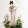 Summer-Women-Hanfu-Qixiong-Shanqun-Cute-Swallow-Dress-2 Summer Women Hanfu Qixiong Shanqun Cute Swallow Dress