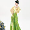 Traditional-Tang-Dynasty-Women-Hanfu-Outfit-Vintage-Style-4 Traditional Tang Dynasty Women Hanfu Outfit Vintage Style
