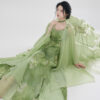 Women-Fashion-Hanfu-New-Chinese-Style-Green-Dress-4 Women Fashion Hanfu New Chinese-Style Green Dress