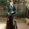 Women-Fashionable-Hanfu-Martial-Arts-Style-Casual-Loose-Set-1 Women Fashionable Hanfu Martial Arts-Style Casual Loose Set