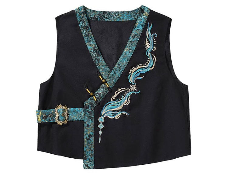 Women Fashionable Hanfu Martial Arts-Style Casual Loose Set
