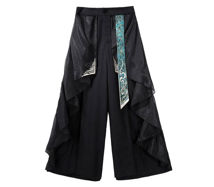 Women Fashionable Hanfu Martial Arts-Style Casual Loose Set