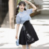 Women-Fashionable-Summer-Hanfu-Set-Jellyfish-Dress-1 Women Fashionable Summer Hanfu Set Jellyfish Dress