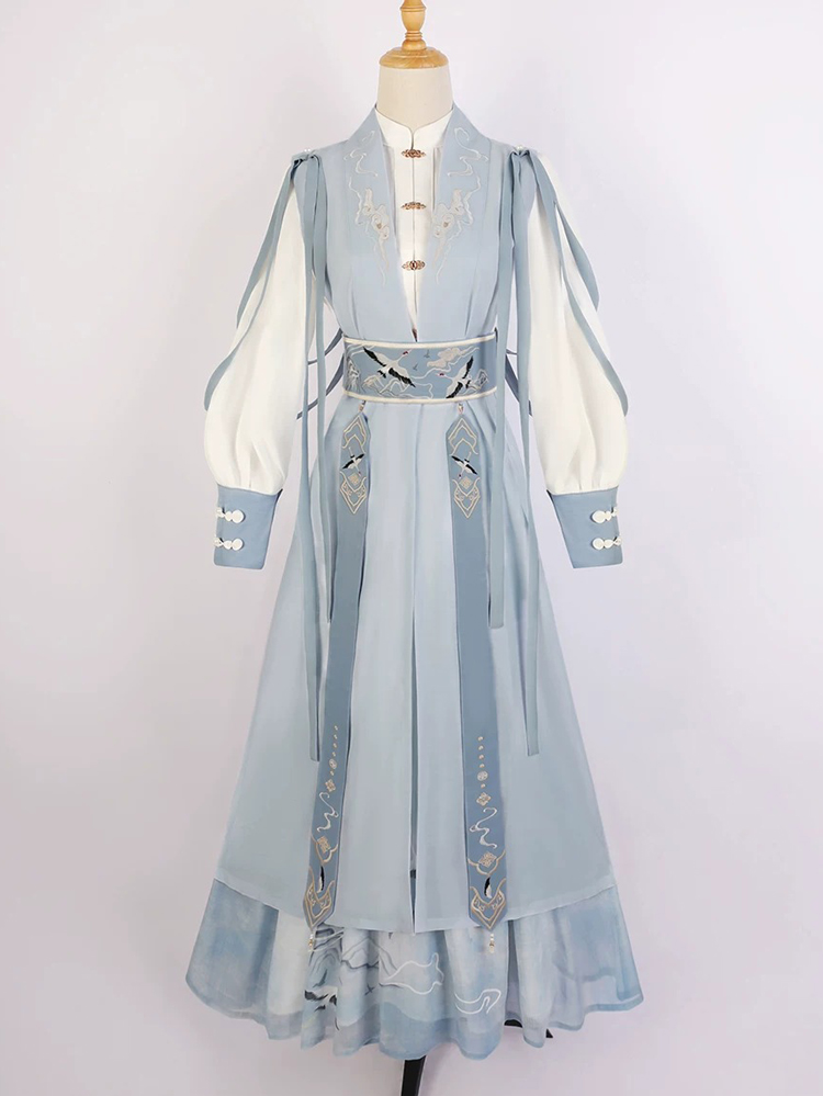 Women Ruqun Spring Traditional Costume Wuxia Style