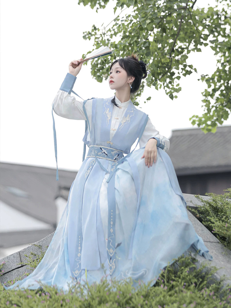 Women Ruqun Spring Traditional Costume Wuxia Style