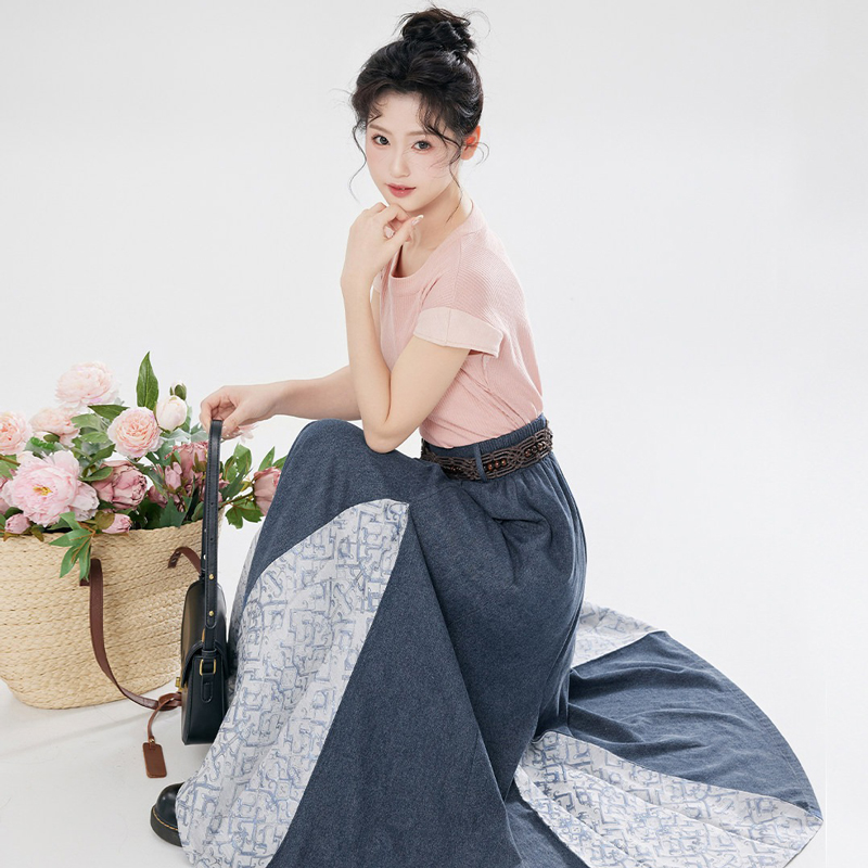 Women-Summer-Casual-Fashion-Hanfu-Round-Neck-Top-3 Women Summer Casual Fashion Hanfu Round-Neck Top