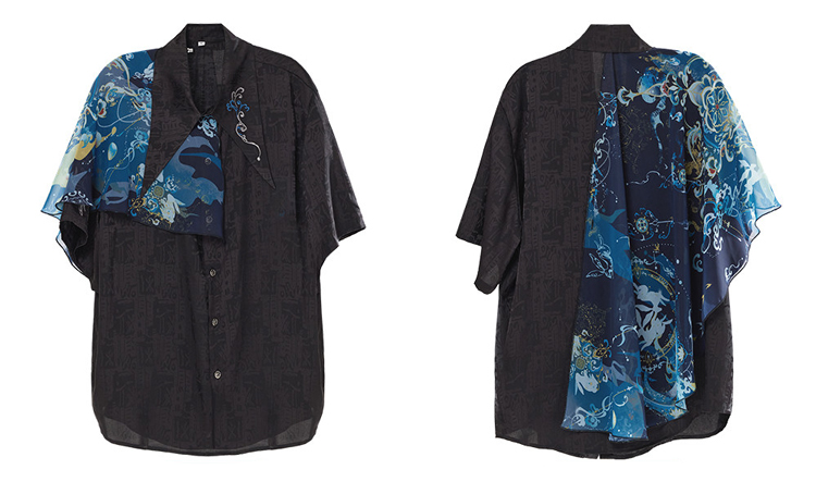 Men Fashion Song Dynasty-Style Hanfu Set Shirt Songku Couple Set