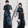Men-Fashion-Song-Dynasty-Style-Hanfu-Set-Shirt-Songku-Couple-Set-3 Men Fashion Song Dynasty-Style Hanfu Set Shirt Songku Couple Set