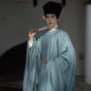 Men-Song-Dynasty-Style-Hanfu-Round-Neck-Robe-Classic-Minimalist-Set-2 Men Song Dynasty Style Hanfu Round-Neck Robe Classic Minimalist Set