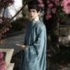 Men-Song-Dynasty-Style-Hanfu-Round-Neck-Robe-Classic-Minimalist-Set-4 Men Song Dynasty Style Hanfu Round-Neck Robe Classic Minimalist Set