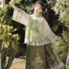 Ming-Dynasty-Women-Hanfu-Set-Summer-Ma-Mian-Qun-Set-3 Ming Dynasty Women Hanfu Set Summer Ma Mian Qun Set