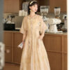 Summer Women Dress Set with Classic Hanfu Elements