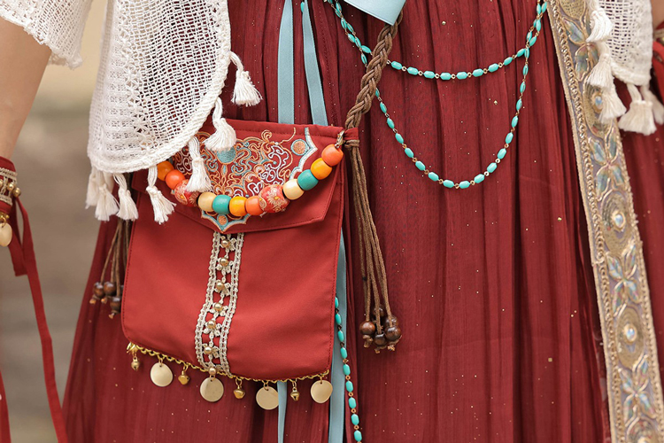 Summer Women Dunhuang-Style Hanfu Traditional Tang Dynasty Attire