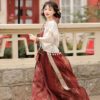 Summer-Women-Dunhuang-Style-Hanfu-Traditional-Tang-Dynasty-Attire-2 Summer Women Dunhuang-Style Hanfu Traditional Tang Dynasty Attire