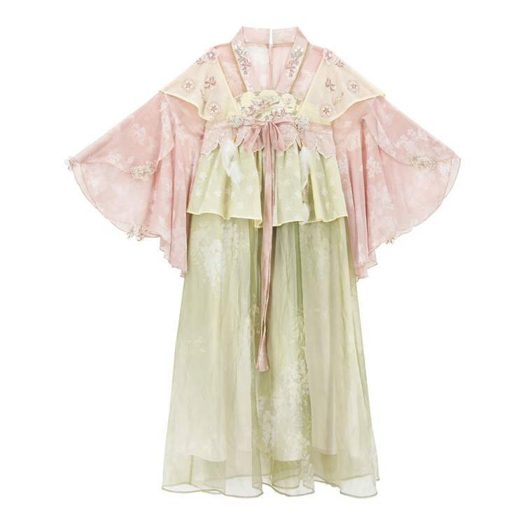 Summer Women's Tang Dynasty Hanfu Fashion Dress-Cute Style