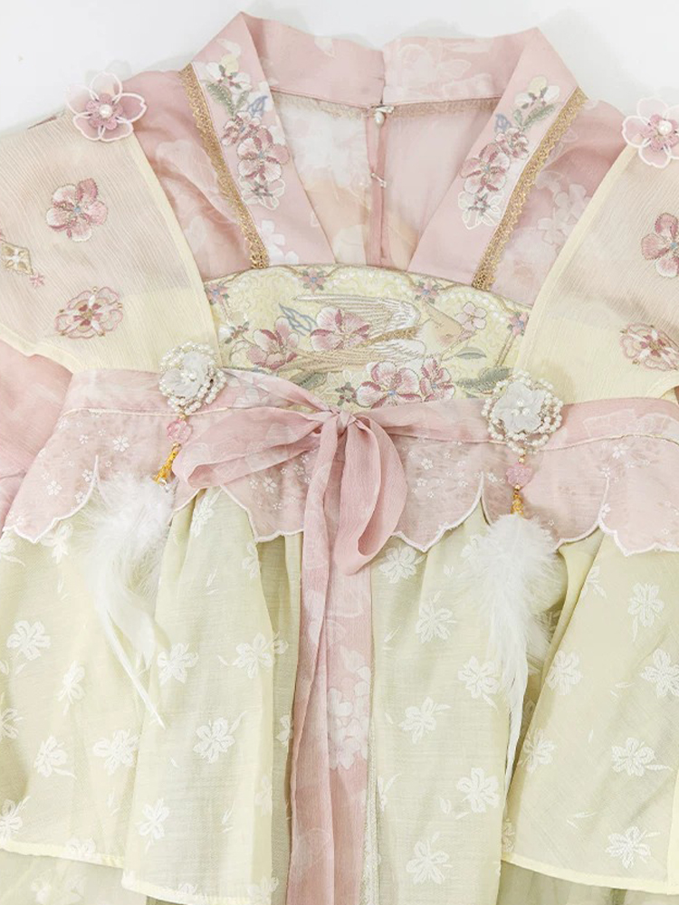 Summer Women's Tang Dynasty Hanfu Fashion Dress-Cute Style