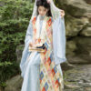 Traditional-Ming-Dynasty-Hanfu-Set-for-Women-Retro-Mamian-Qun-in-the-Style-of-Dream-of-the-Red-Chamber-2 Traditional Ming Dynasty Hanfu Set for Women Retro Mamian Qun in the Style of Dream of the Red Chamber