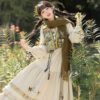 Women-Fashionable-Dress-Set-Winter-Vest-and-Hanfu-Set-2 Women Fashionable Dress Set Winter Vest and Hanfu Set