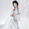 Women-Spring-Wuxia-Style-Jin-Dynasty-Hanfu-Set-Simple-Elegant-Dress-4 Women Spring Wuxia Style Jin Dynasty Hanfu Set Simple Elegant Dress