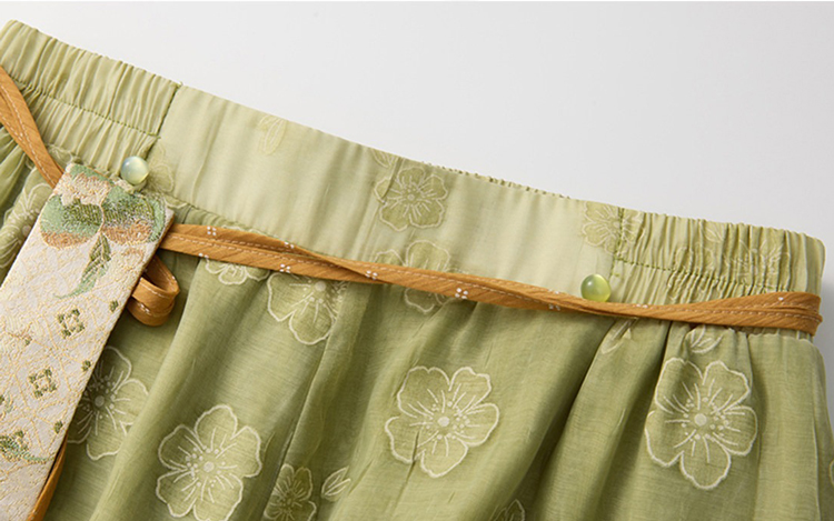 Women Summer Song Dynasty-Style Short-Sleeve Songku Set