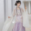 Women-Summer-Xianxia-StyleHanfu-Wei-Jin-Qiyao-Ruqun-1 Women Summer Xianxia StyleHanfu Wei Jin Qiyao Ruqun
