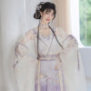 Women-Summer-Xianxia-StyleHanfu-Wei-Jin-Qiyao-Ruqun-2 Women Summer Xianxia StyleHanfu Wei Jin Qiyao Ruqun